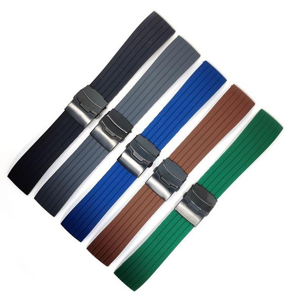 watch bands universal silicone watchband 18mm 20mm 22mm 24mm folding buckle waterproof rubber men sport diving replaces bracelet band, Black;brown
watch bands universal silicone watchband 18mm 20mm 22mm 24mm folding buckle waterproof rubber men sport diving replaces bracelet band, Black;brown