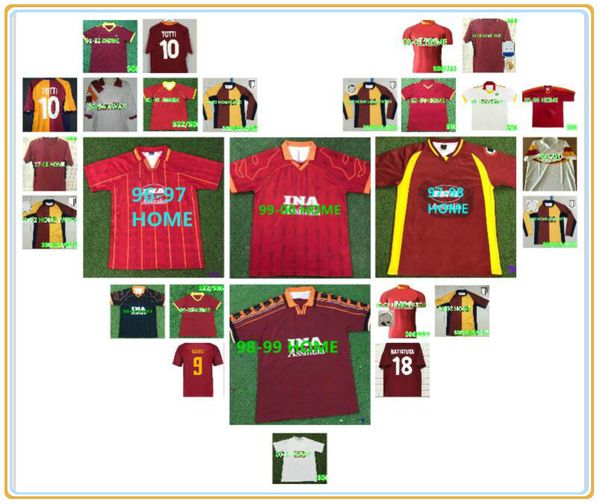 89 90 91 92 94 95 96 97 98 99 00 01 02 17 18 soccer jersey de rossi totti camicia vintage maglia da calcio 2000 2001 2002 commemorat, Black
89 90 91 92 94 95 96 97 98 99 00 01 02 17 18 soccer jersey de rossi totti camicia vintage maglia da calcio 2000 2001 2002 commemorat, Black