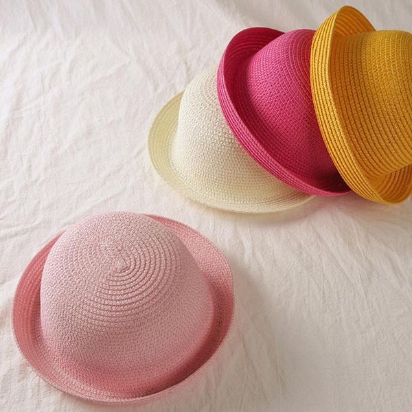 wide brim hats parent-child straw character decoration summer cap baby sun hat for girl boys bucket children beach caps, Blue;gray
wide brim hats parent-child straw character decoration summer cap baby sun hat for girl boys bucket children beach caps, Blue;gray