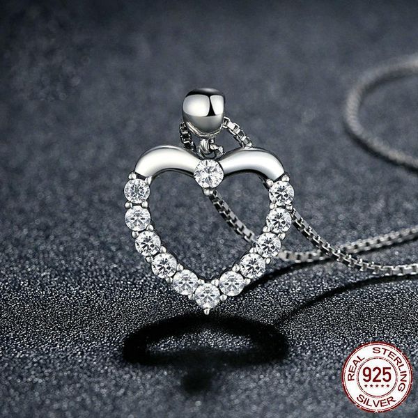 chains fashion women crystal love heart pendants necklaces jewelry girls lady pendant necklace, Silver
chains fashion women crystal love heart pendants necklaces jewelry girls lady pendant necklace, Silver