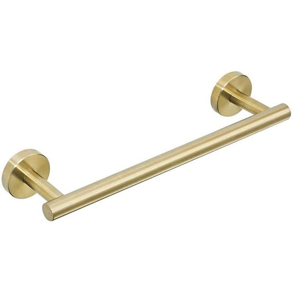 towel racks bath bar holder 12-inch rack bathroom hanger, wall mounted