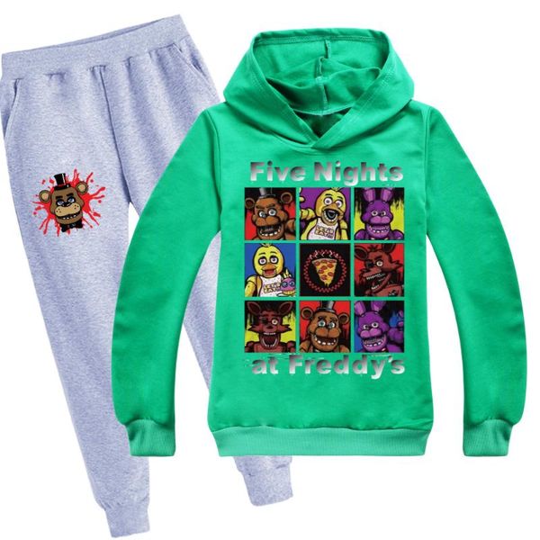 clothing sets fnaf autumn fashion boys hoodies t shirt casual trousers suit girls anime cosplay costume chill 2 piece for kids, White
clothing sets fnaf autumn fashion boys hoodies t shirt casual trousers suit girls anime cosplay costume chill 2 piece for kids, White