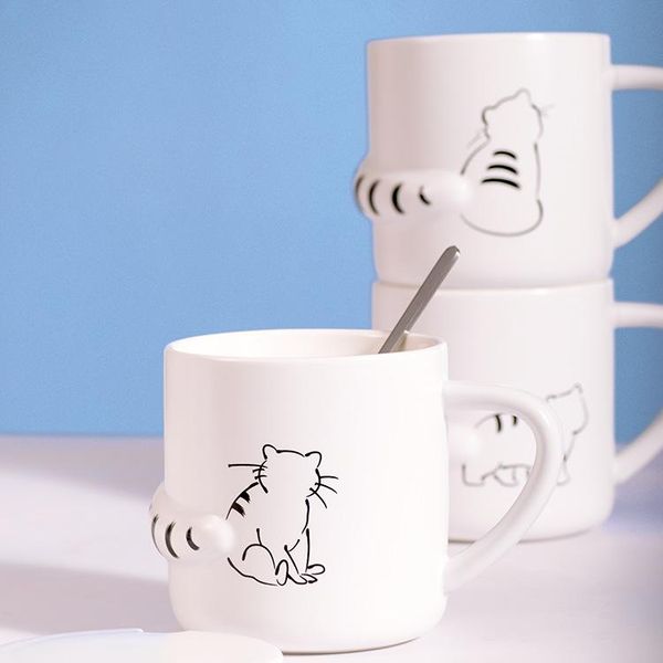 mugs 380ml ceramic coffee mug cute cat animal tail tea cups novelty milk cup breakfast drinkware stirring
mugs 380ml ceramic coffee mug cute cat animal tail tea cups novelty milk cup breakfast drinkware stirring