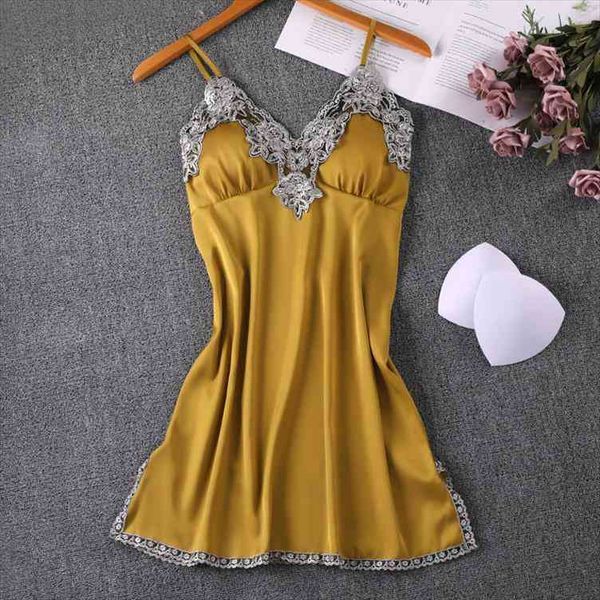 summer sleepwear femal nightdress yellow nightgown satin mini home dressing gown intimate lingerie satin nightwear, Black;red
summer sleepwear femal nightdress yellow nightgown satin mini home dressing gown intimate lingerie satin nightwear, Black;red