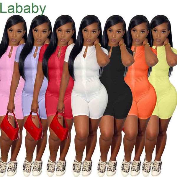 summer jumpsuit women onesies designer overalls clothing v-neck zipper rompers bodycon shorts short sleeve capris style dhl, Black;white
summer jumpsuit women onesies designer overalls clothing v-neck zipper rompers bodycon shorts short sleeve capris style dhl, Black;white