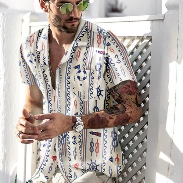 retail customized clothing button up retro men shirt summer flower printing shirts mens short sleeve chemise blouse, White;black
retail customized clothing button up retro men shirt summer flower printing shirts mens short sleeve chemise blouse, White;black