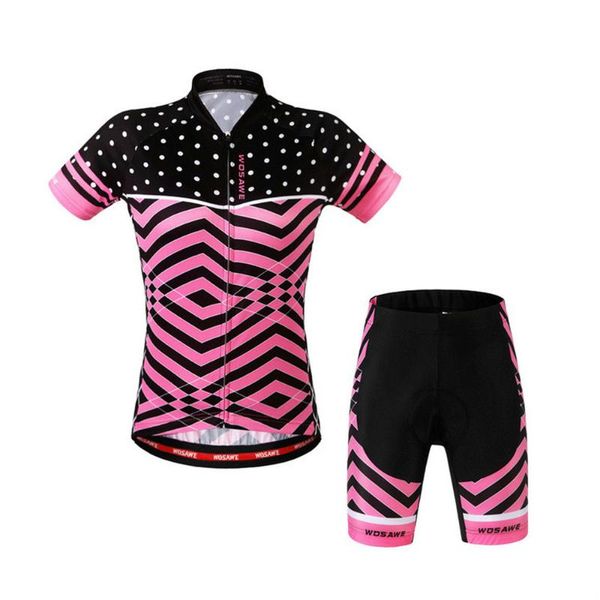 racing sets summer mountain road bike riding short sleeve suit cycling silicone pants mtb woman breathable clothes, Black;blue
racing sets summer mountain road bike riding short sleeve suit cycling silicone pants mtb woman breathable clothes, Black;blue