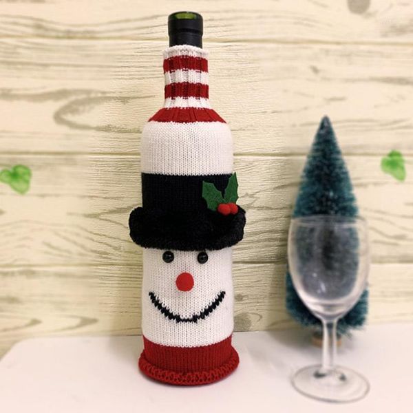 christmas decorations wine bottle cover santa snowman pattern holders thanksgiving day holiday festivals xmas dinner decor
christmas decorations wine bottle cover santa snowman pattern holders thanksgiving day holiday festivals xmas dinner decor