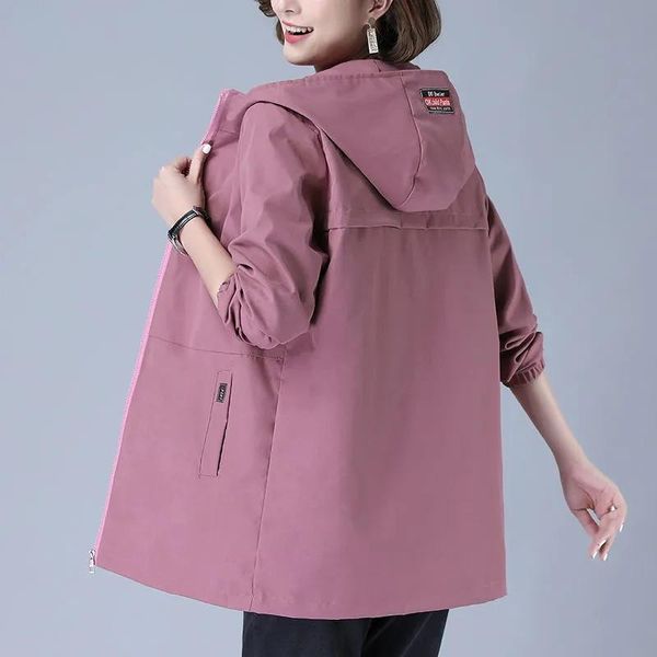 women's jackets 2022spring autumn women jacket korean loose windbreaker famale long sleeve causal hooded coat lined bomber outerwear, Black;brown
women's jackets 2022spring autumn women jacket korean loose windbreaker famale long sleeve causal hooded coat lined bomber outerwear, Black;brown