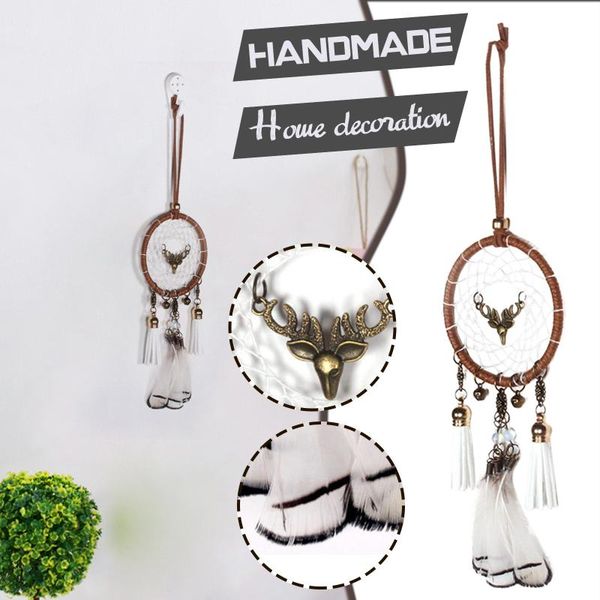 decorative objects & figurines handmade ethnic dream- catcher decorations natural feather pendants home bedroom living room car hanging deco
decorative objects & figurines handmade ethnic dream- catcher decorations natural feather pendants home bedroom living room car hanging deco
