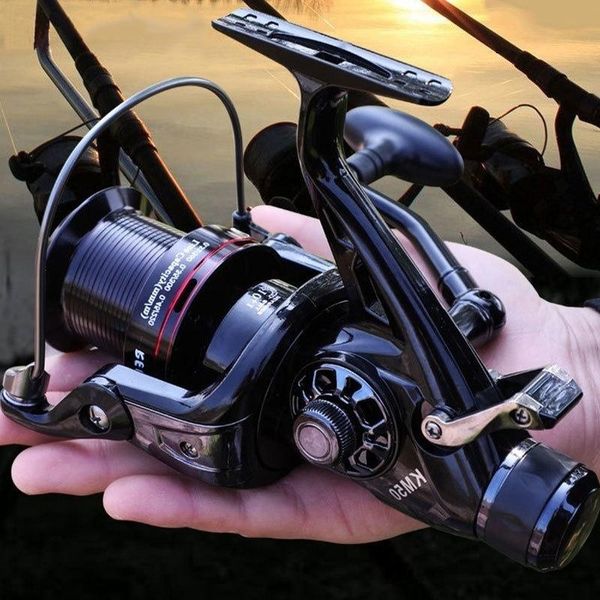 5.5:1 fishing reel carp spinning carbon front and rear drags 18kg max drag 12bb spool sea boat baitcasting reels
5.5:1 fishing reel carp spinning carbon front and rear drags 18kg max drag 12bb spool sea boat baitcasting reels