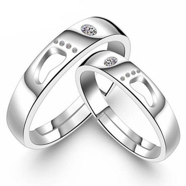 wedding rings footprints couples openings ring for men and women couple simple open, Slivery;golden
wedding rings footprints couples openings ring for men and women couple simple open, Slivery;golden