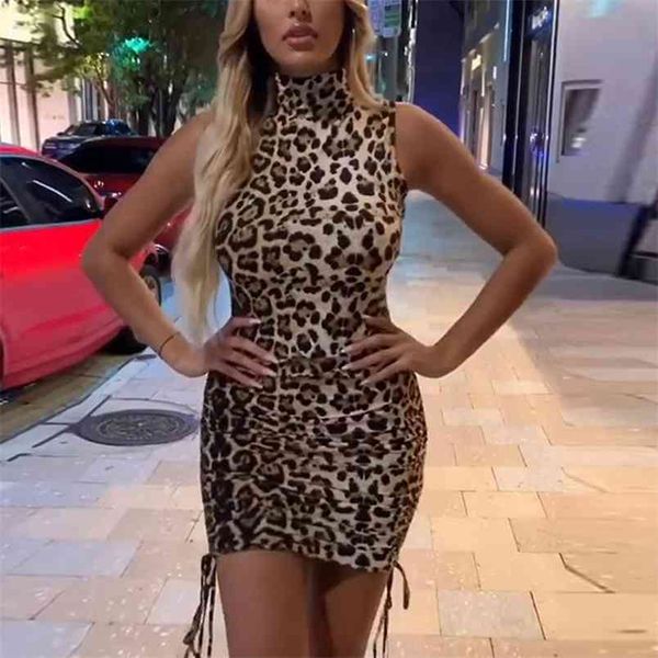 omsj autumn christmas party mini dress leopard print sleeveless high-neck slim club bodycon elegant drawstring dresses 210517, Black;gray
omsj autumn christmas party mini dress leopard print sleeveless high-neck slim club bodycon elegant drawstring dresses 210517, Black;gray