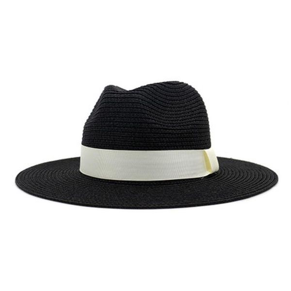 wide brim hats sun men women casual black ribbon band straw jazz caps outdoor beach travel protective classic simple, Blue;gray
wide brim hats sun men women casual black ribbon band straw jazz caps outdoor beach travel protective classic simple, Blue;gray