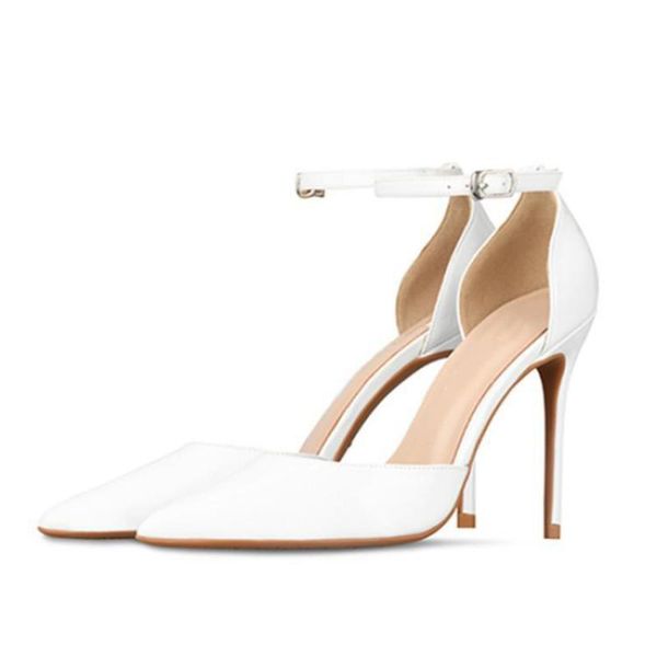 dress shoes eegant white pumps women high heels sandals thin heel pointed toe lady d'orsay & two-piece buckle strap office shoe, Black
dress shoes eegant white pumps women high heels sandals thin heel pointed toe lady d'orsay & two-piece buckle strap office shoe, Black