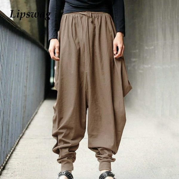 harajuku streetwear loose solid color harem pants for men 2021 spring summer fashion cotton linen trousers vintage mens clothing men's, Black
harajuku streetwear loose solid color harem pants for men 2021 spring summer fashion cotton linen trousers vintage mens clothing men's, Black