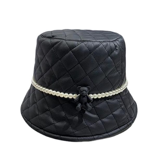 luxury stingy brim hats autumn and winter japanese cute bear fisherman hat korean basin hat versatile pearl black bucket hat, Blue;gray
luxury stingy brim hats autumn and winter japanese cute bear fisherman hat korean basin hat versatile pearl black bucket hat, Blue;gray