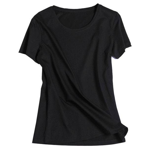 tee 2021 fashion quality classic summer leisure short sleeve women's breathable t-shirt, White
tee 2021 fashion quality classic summer leisure short sleeve women's breathable t-shirt, White