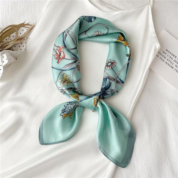 scarves fashion floral printed square scarf women silk hairband neckerchief foulard female shawls wraps summer bandana, Blue;gray
scarves fashion floral printed square scarf women silk hairband neckerchief foulard female shawls wraps summer bandana, Blue;gray
