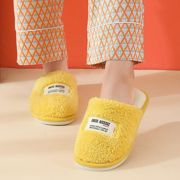 slippers winter short plush cotton candy colored floor for men and women home couple flat, Black
slippers winter short plush cotton candy colored floor for men and women home couple flat, Black