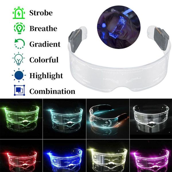 party decoration led luminous glass wire neon glasses light up rave costume decor festival supplies dj sunglass
party decoration led luminous glass wire neon glasses light up rave costume decor festival supplies dj sunglass