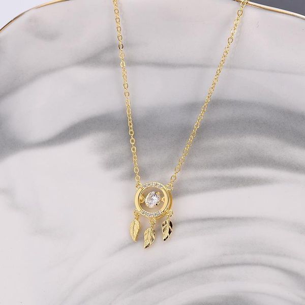pendant necklaces dreamcatcher the niche collarbone chain necklace women's temperament contracted jewelry is a web celebrity model, Silver
pendant necklaces dreamcatcher the niche collarbone chain necklace women's temperament contracted jewelry is a web celebrity model, Silver