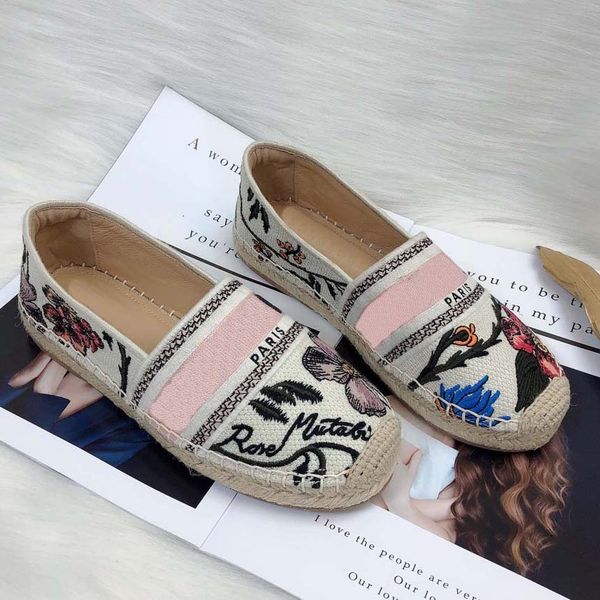 classics loafers espadrilles casual shoe woman luxurys designers shoes sneakers knitting fisherman canvas and fashion with box 07, Black
classics loafers espadrilles casual shoe woman luxurys designers shoes sneakers knitting fisherman canvas and fashion with box 07, Black