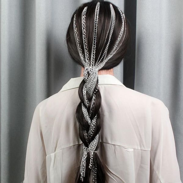 novelty items european and american cross-border wig extension chain silver-plated tassel hair headdress
novelty items european and american cross-border wig extension chain silver-plated tassel hair headdress