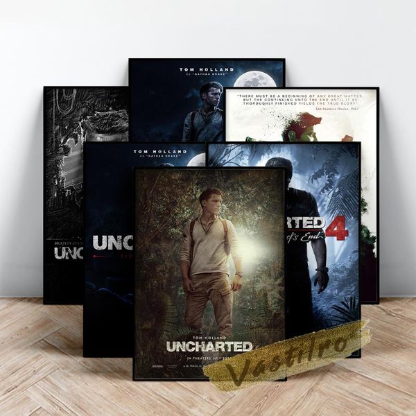 paintings uncharted series poster, classic game anime wall picture, video painting, playroom boy room stickers
paintings uncharted series poster, classic game anime wall picture, video painting, playroom boy room stickers