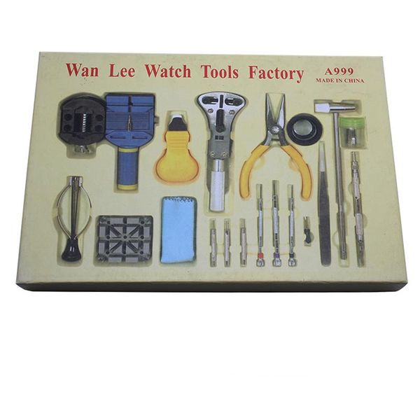 watch bands complete repair tools 18/set practical table tool kit clock strap down the bottom opener, Black;brown
watch bands complete repair tools 18/set practical table tool kit clock strap down the bottom opener, Black;brown