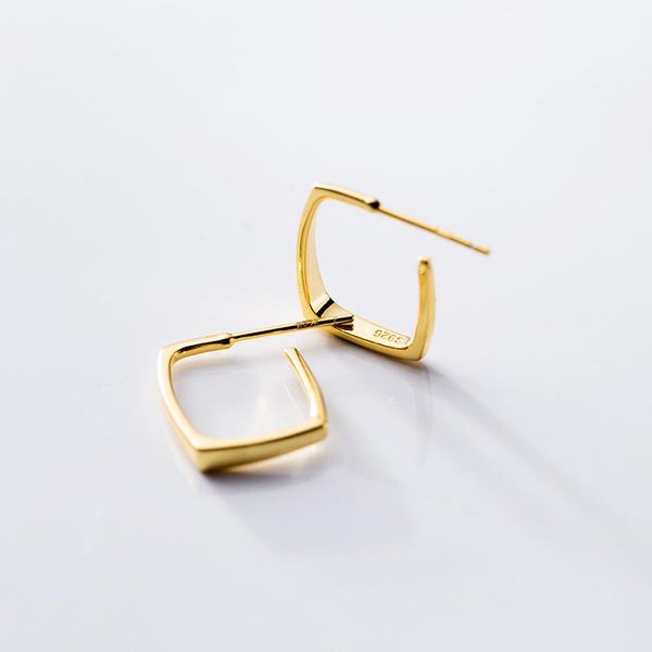 square earrings 925 silver pendientes vintage jewelry minimalism creative unique gift for birthday oorbellen brincos women stud, Golden;silver
square earrings 925 silver pendientes vintage jewelry minimalism creative unique gift for birthday oorbellen brincos women stud, Golden;silver