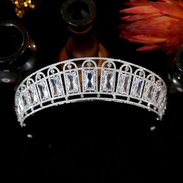 classic european queen's crown headpieces tiaras and crowns for women bridal hair evening dress turban wedding accessories, Silver
classic european queen's crown headpieces tiaras and crowns for women bridal hair evening dress turban wedding accessories, Silver