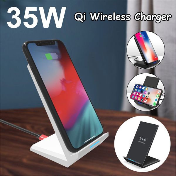 35w qi wireless charger stand for iphone x xs max xr 11 pro 8 samsungs s20 s10 s9 fast charging dock station phone charger
35w qi wireless charger stand for iphone x xs max xr 11 pro 8 samsungs s20 s10 s9 fast charging dock station phone charger