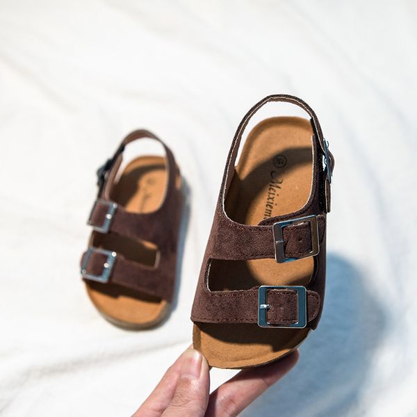 summer boys and girls leather sandals for children beach shoes kids sports soft non-slip casual toddler sandals 2-12 years, Black;red
summer boys and girls leather sandals for children beach shoes kids sports soft non-slip casual toddler sandals 2-12 years, Black;red