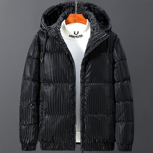 men's down & parkas 2021 autumn and winter solid or print men cotton jacket hooded collar 2 colors long sleeves plus size 9xl, Black
men's down & parkas 2021 autumn and winter solid or print men cotton jacket hooded collar 2 colors long sleeves plus size 9xl, Black
