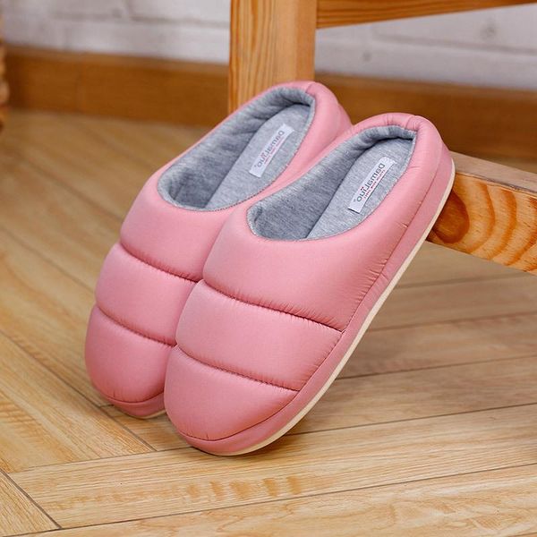 cloud slippers home pink color winter down warm cotton female couple cute plush indoor, Black
cloud slippers home pink color winter down warm cotton female couple cute plush indoor, Black
