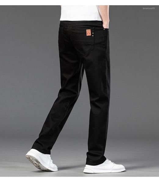 men's jeans spring summer men wine red fashion casual boutique business straight denim stretch trousers brand pants, Blue
men's jeans spring summer men wine red fashion casual boutique business straight denim stretch trousers brand pants, Blue