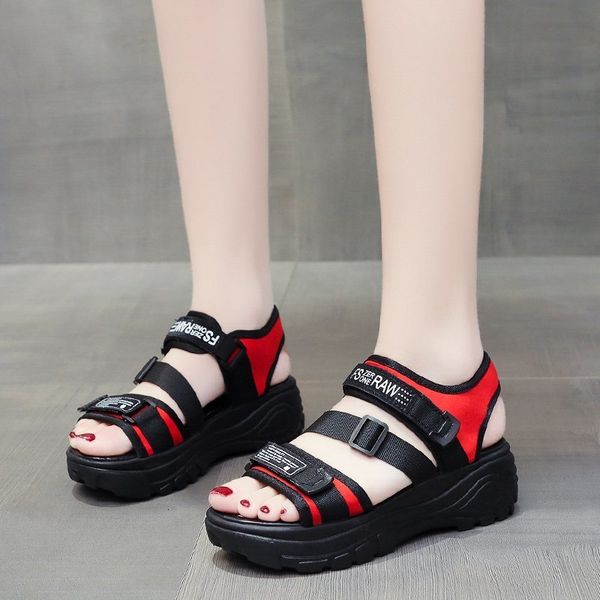 sandals women summer platform shoes thick bottom women's wedge high heels ias mujer woman mg3q, Black
sandals women summer platform shoes thick bottom women's wedge high heels ias mujer woman mg3q, Black
