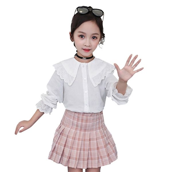 blouse for girls solid white full length school shirts spring autumn tank 6 8 10 12 14 year 210528, White;black
blouse for girls solid white full length school shirts spring autumn tank 6 8 10 12 14 year 210528, White;black