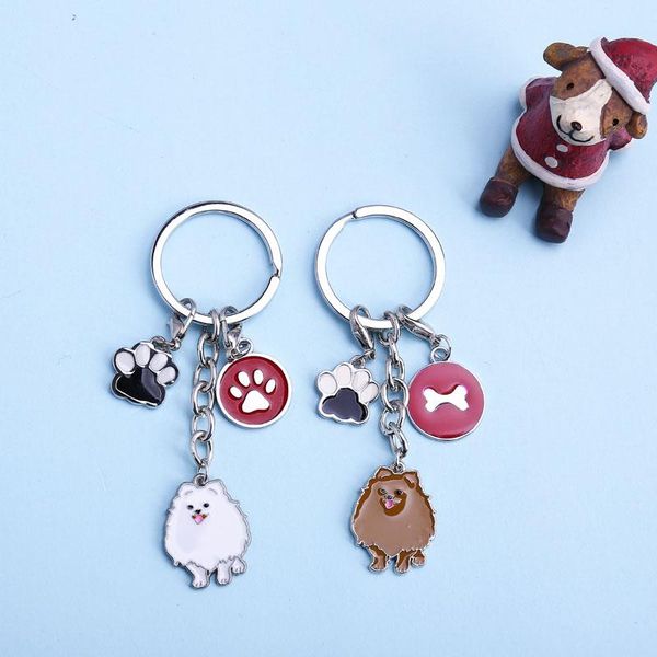 keychains pomeranian key chains dog feet tag car keyring animal charms women fashion gift female alloy metal pendants, Silver
keychains pomeranian key chains dog feet tag car keyring animal charms women fashion gift female alloy metal pendants, Silver