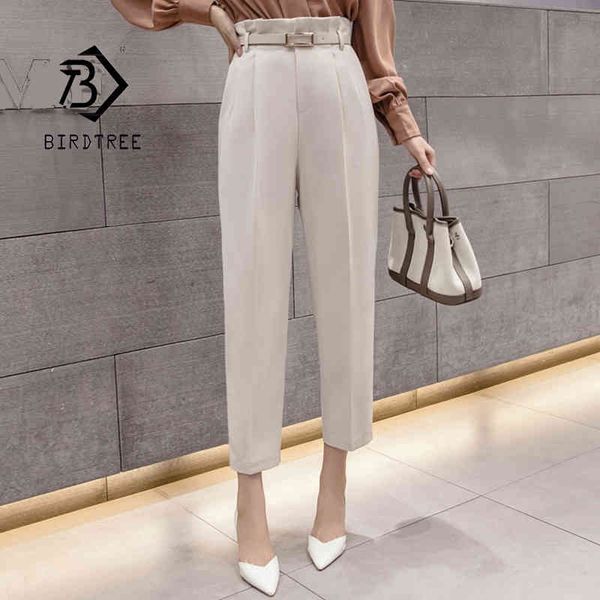 spring autumn casual suit cargo pants women's workwear solid high waist straight pants capris trousers with belt b11306p 210419, Black;white
spring autumn casual suit cargo pants women's workwear solid high waist straight pants capris trousers with belt b11306p 210419, Black;white