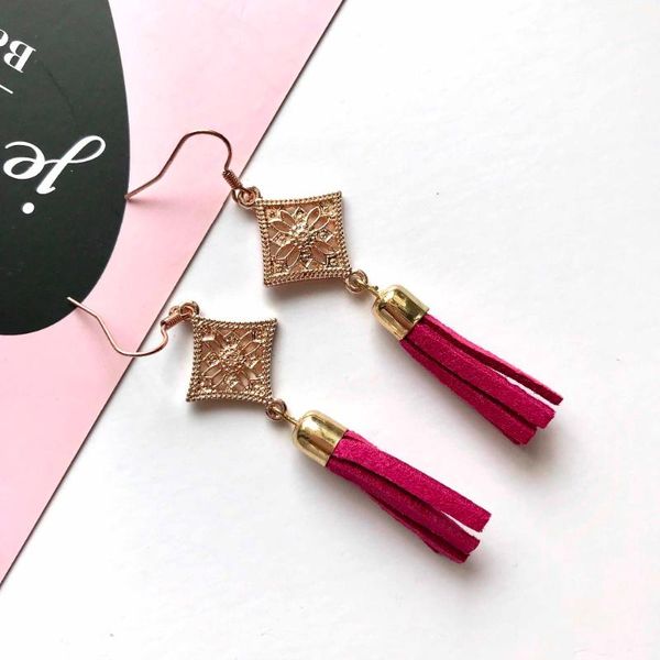 dangle & chandelier style simple earrings hollow out square flowers red tassel vintage statement for women, Silver
dangle & chandelier style simple earrings hollow out square flowers red tassel vintage statement for women, Silver
