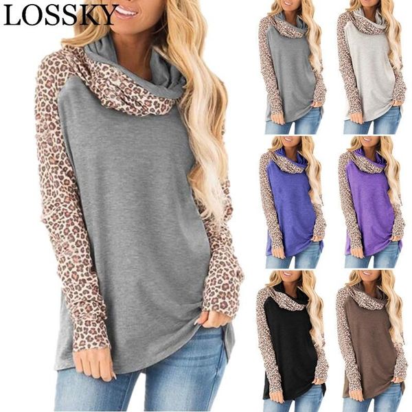 women's hoodies & sweatshirts women autumn winter leopard patchwork sweatshirt casual long sleeve pullover warm turtleneck hoodie femal, Black
women's hoodies & sweatshirts women autumn winter leopard patchwork sweatshirt casual long sleeve pullover warm turtleneck hoodie femal, Black