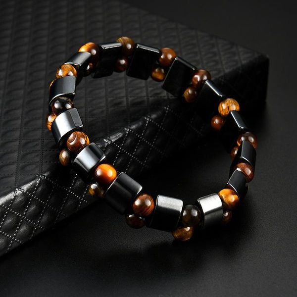 charm bracelets natural energy stone bracelet jewelry for men hematite women, Golden;silver
charm bracelets natural energy stone bracelet jewelry for men hematite women, Golden;silver