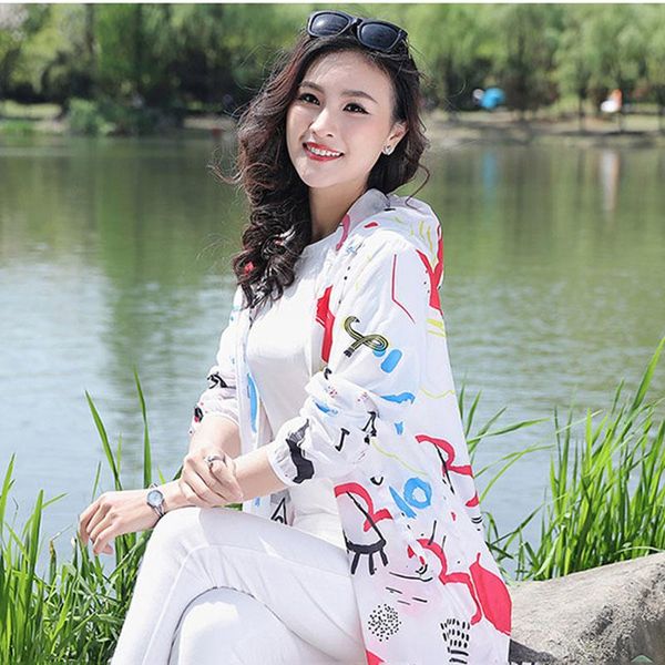 women's jackets jacket thin print coat sun protection clothing female hooded windbreaker outerwear trendy fashion korean version plus 4, Black;brown
women's jackets jacket thin print coat sun protection clothing female hooded windbreaker outerwear trendy fashion korean version plus 4, Black;brown