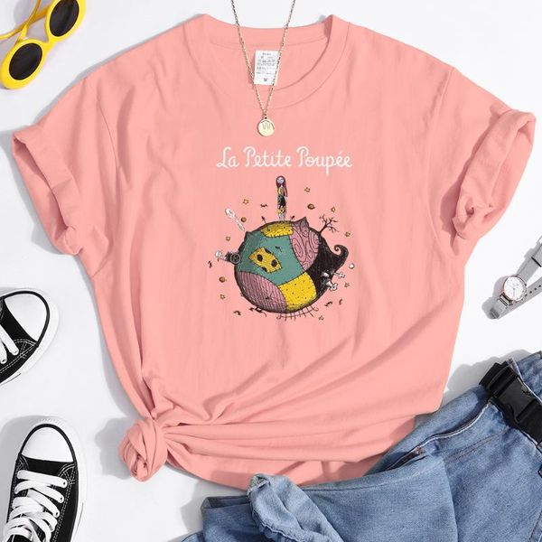 women's t-shirt lonely monster women on the cloth planet print t shirt fashion loose casual t-shirts summer female shirts, White
women's t-shirt lonely monster women on the cloth planet print t shirt fashion loose casual t-shirts summer female shirts, White