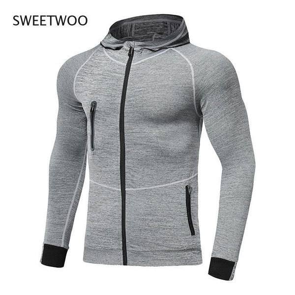 running jackets sports shirt men's spring and autumn tights long-sleeved sweat-absorbent hoodie jacket basketball training fitness clot, Black;red
running jackets sports shirt men's spring and autumn tights long-sleeved sweat-absorbent hoodie jacket basketball training fitness clot, Black;red