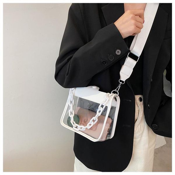 evening bags candy color ladies transparent handbag jelly small bag square solid personality big buckle crossbody shoulder
evening bags candy color ladies transparent handbag jelly small bag square solid personality big buckle crossbody shoulder