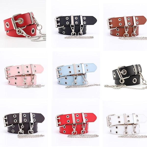 2021 low price wholesale punk women belts luxury brand silver buckle wide leather strap jeans trousers casual black red ladie female 110cm w, Black;brown
2021 low price wholesale punk women belts luxury brand silver buckle wide leather strap jeans trousers casual black red ladie female 110cm w, Black;brown