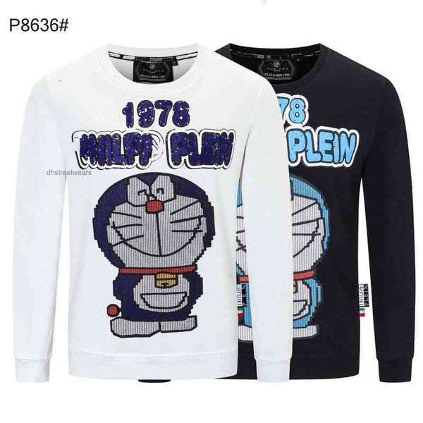 men's hoodies & sweatshirts dhstreetwear fashion brand philip pulan spring and autumn men's sweater street fashion drill machine c, Black
men's hoodies & sweatshirts dhstreetwear fashion brand philip pulan spring and autumn men's sweater street fashion drill machine c, Black